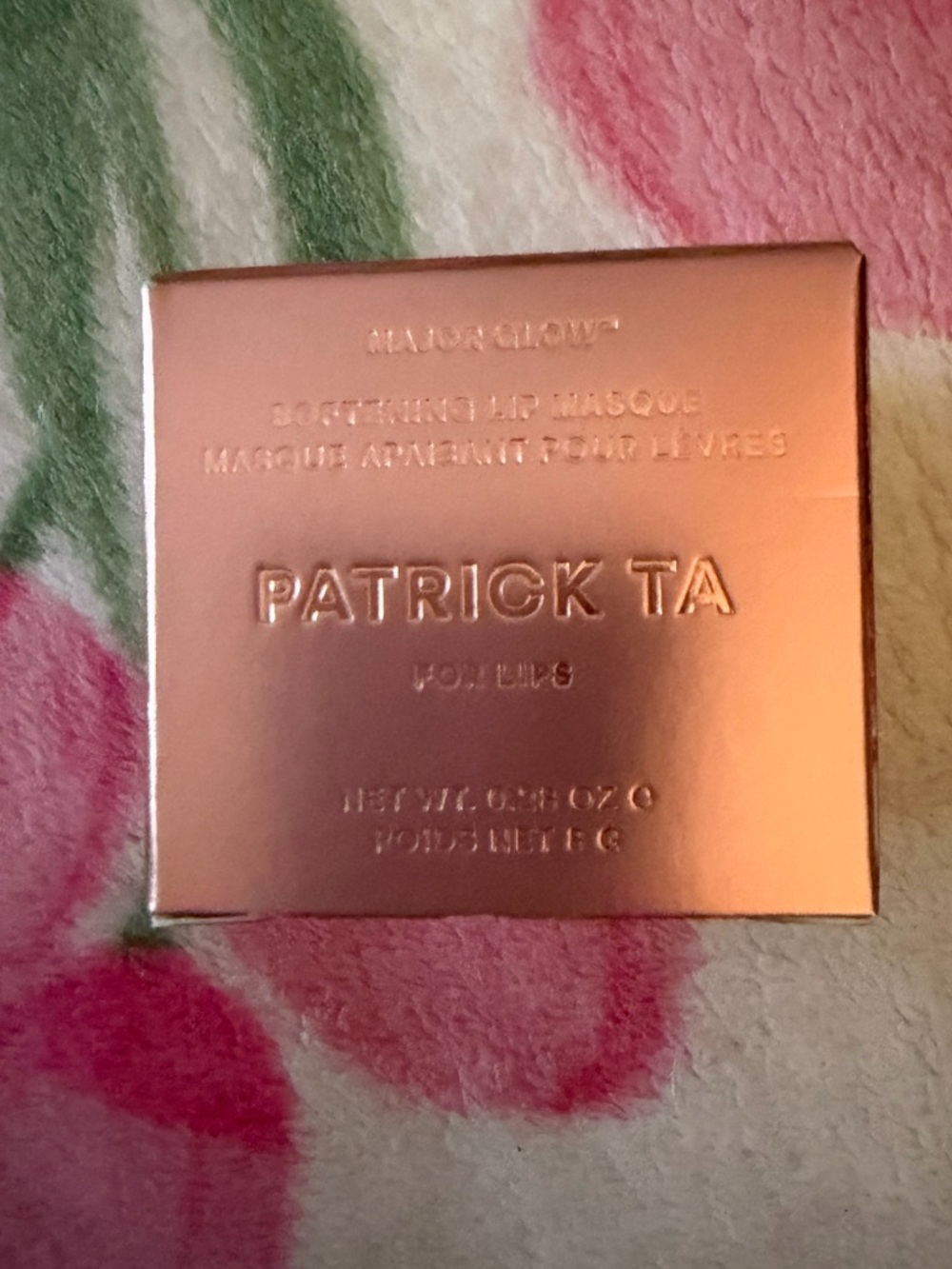 Patrick Ta Rose Major Glow Softening  Lip Masque (She’s Juicy)